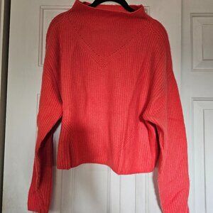 Anthropologie Cashmere Mock-Neck Sweater by Pilcro xs